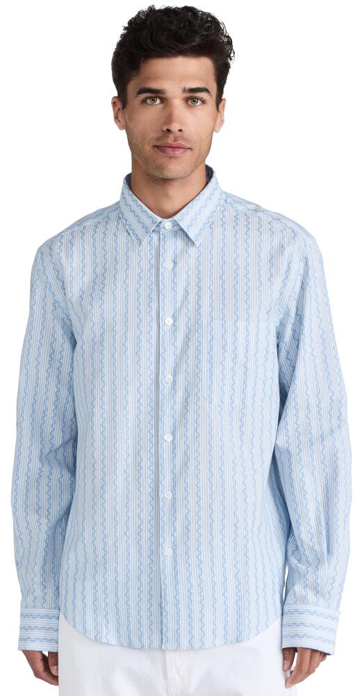 Missoni Long Sleeve Shirt Light Blue Tones Cover