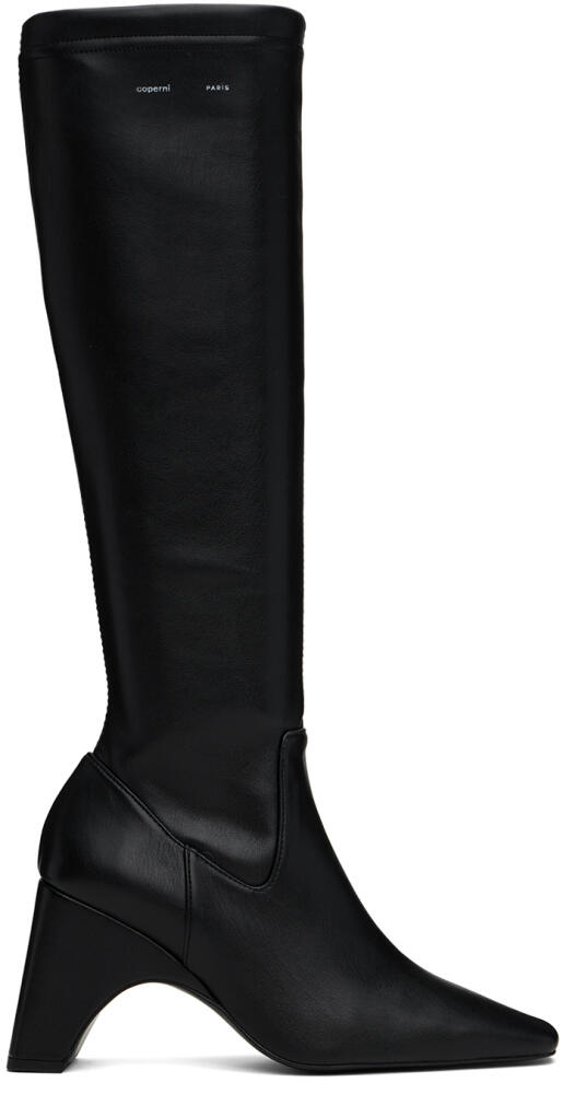 Coperni Black Bridge Stretch Tall Boots Cover