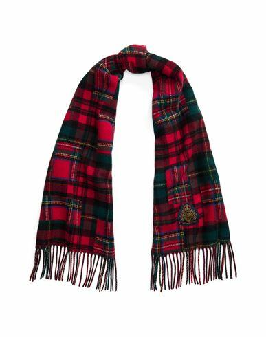 Lauren Ralph Lauren Woman Scarf Red Recycled wool, Wool, Nylon Cover