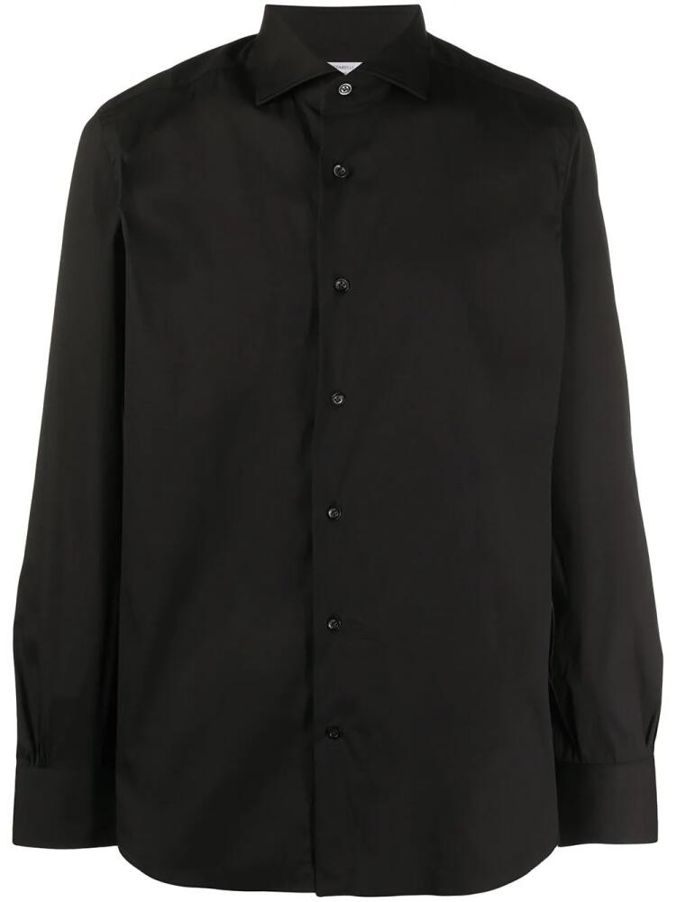 Mazzarelli fitted buttoned shirt - Black Cover