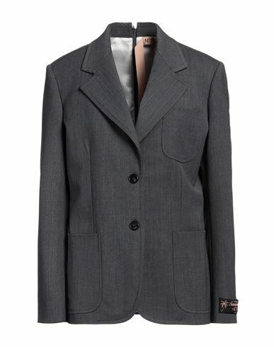 N°21 Woman Blazer Lead Polyester, Wool, Elastane Cover