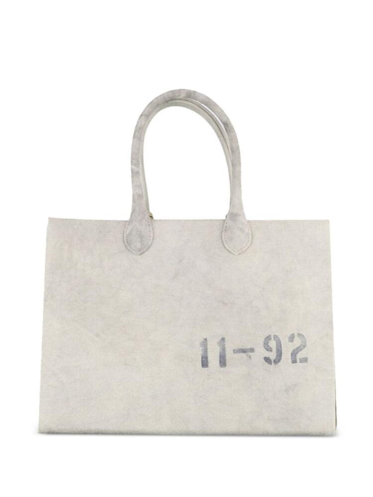 Readymade logo-print tote bag - White Cover