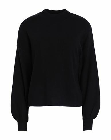 Vero Moda Woman Sweater Black EcoVero viscose, Polyester, Nylon Cover