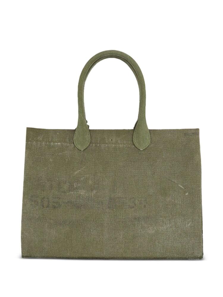 Readymade cotton tote bag - Green Cover