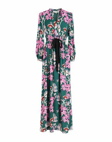 Diane Von Furstenberg Woman Maxi dress Emerald green Polyethylene Cover