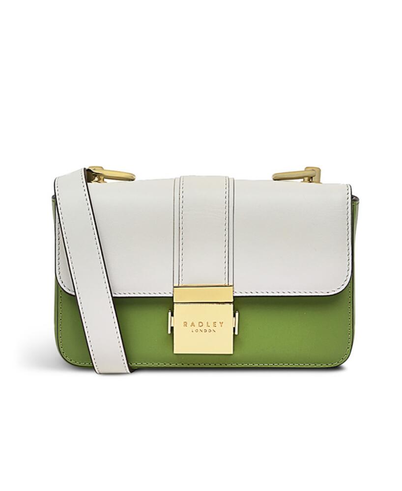 Radley London Hanley Close - Color Block Mini Flap Over Crossbody Handbag - Bonsai Cover