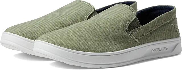 Quiksilver Harbor Wharf Slip-On (Green 1) Men's Shoes Cover