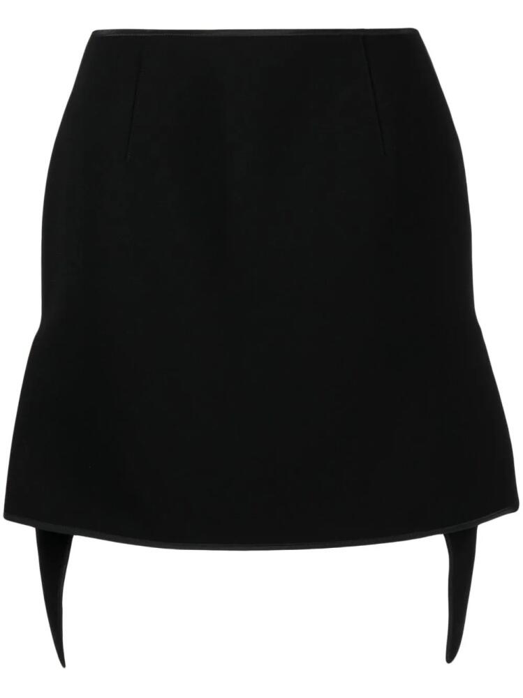 Maticevski Accelerate asymmetric skirt - Black Cover