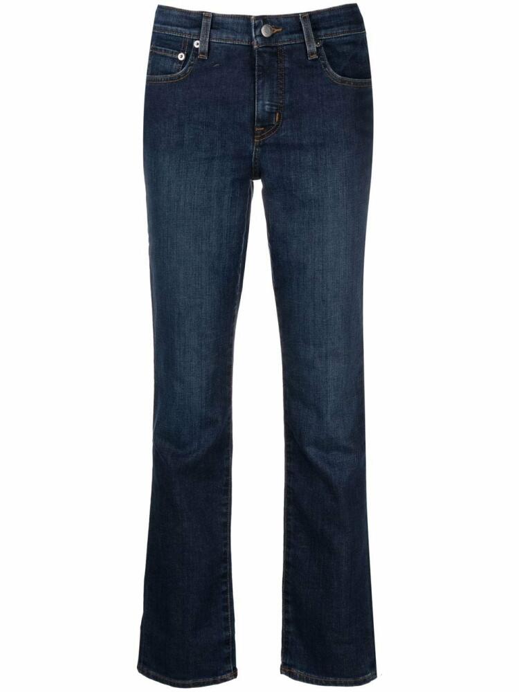 Lauren Ralph Lauren mid-rise straight leg jeans - Blue Cover