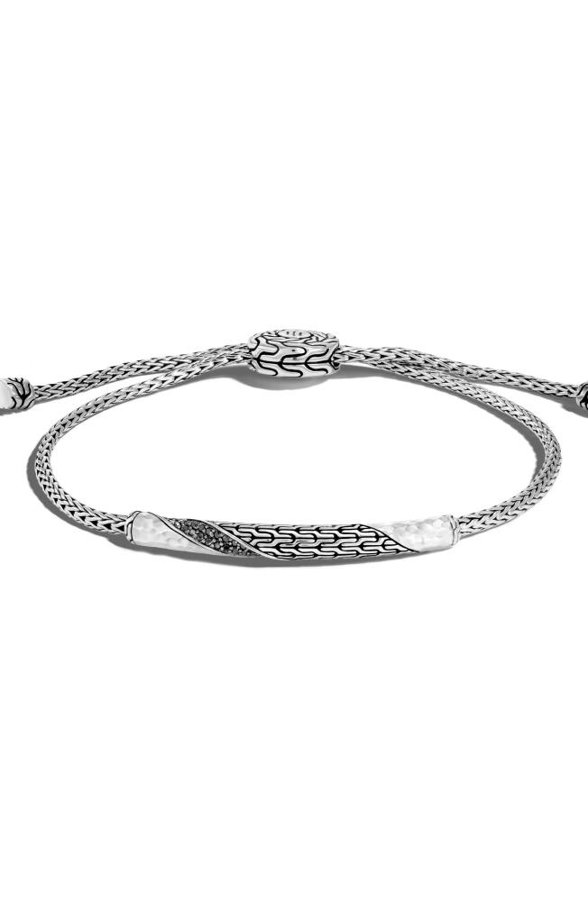 John Hardy Classic Chain Twisted Slider Bracelet in Silver Cover