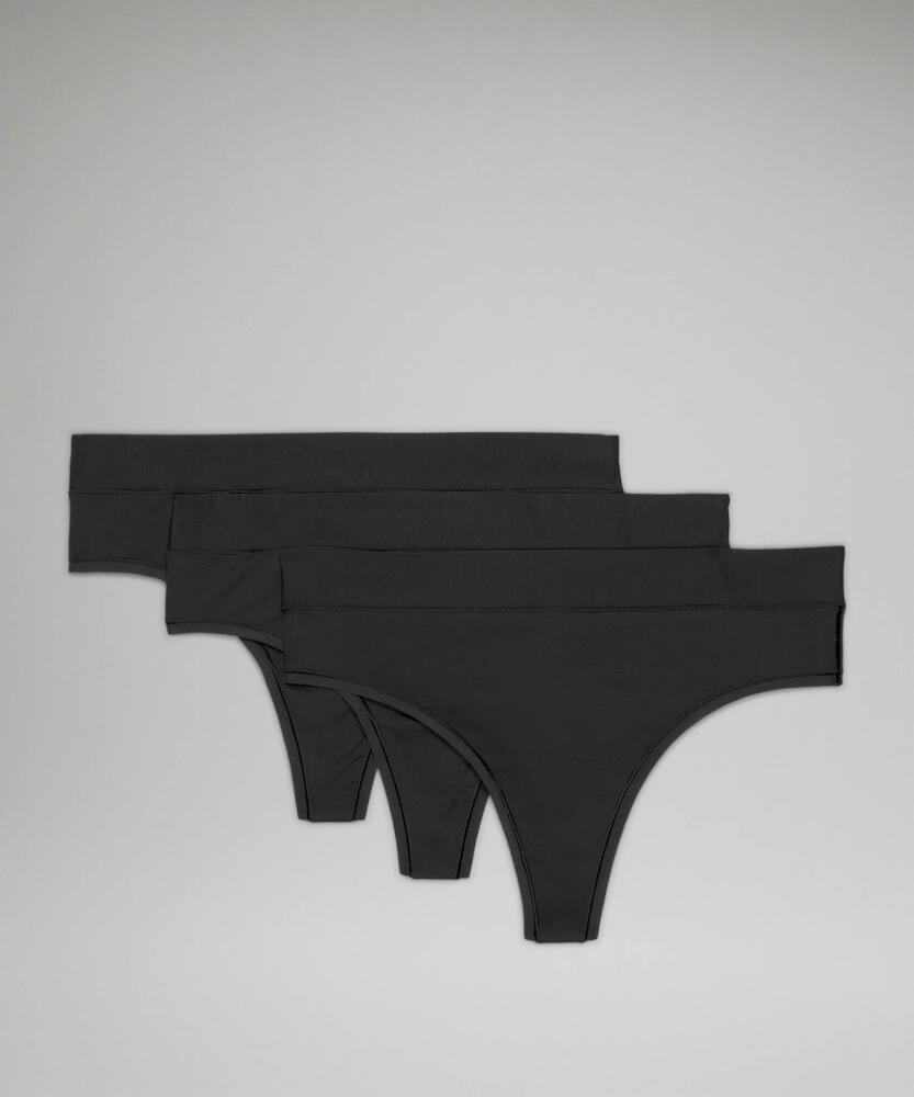 lululemon UnderEase High-Rise Thong Underwear 3 Pack Cover