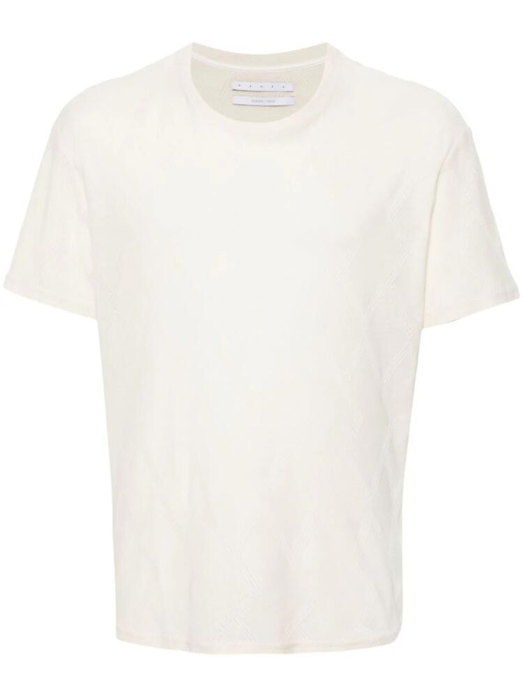 RANRA Starri cotton T-shirt - Neutrals Cover