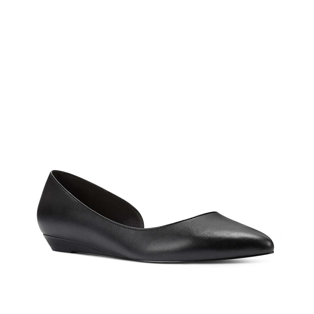 Nine West Wide Width Saige d'Orsay Flat | Women's | Black Cover