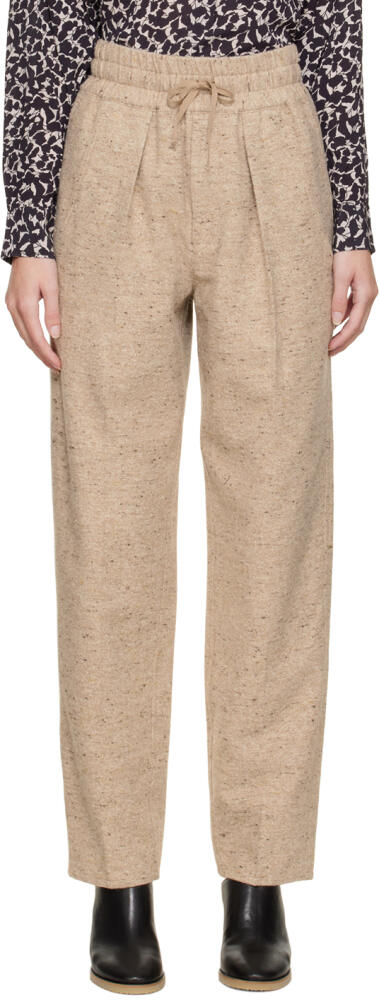 Isabel Marant Etoile Beige Miroki Lounge Pants Cover