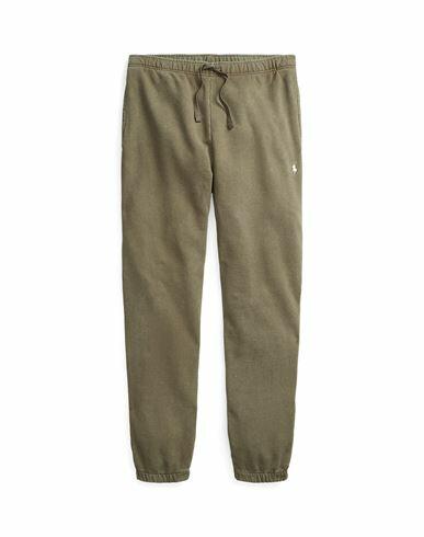 Polo Ralph Lauren Loopback Terry Sweatpant Man Pants Military green Cotton Cover