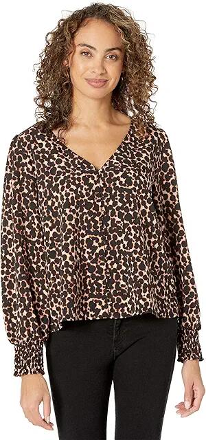 Sanctuary Harmony Top (Tortoise Spots) Women's Clothing Cover