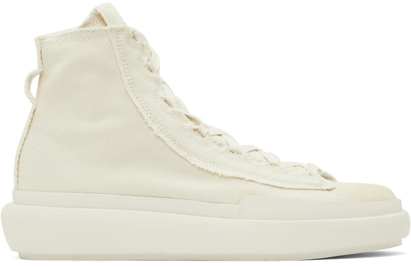 Y-3 White Nizza High Sneakers Cover