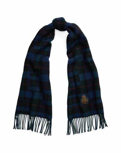 Lauren Ralph Lauren Woman Scarf Blue Recycled wool, Wool, Nylon Cover