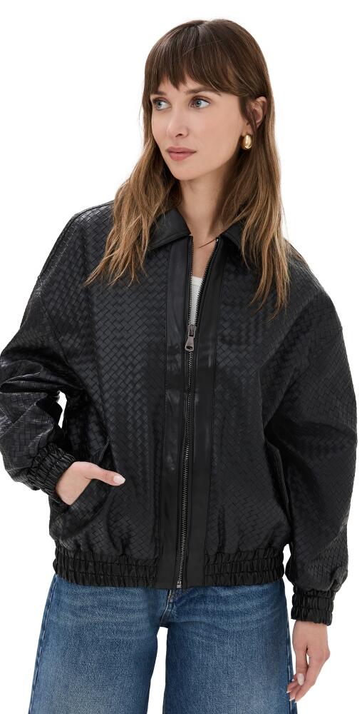 Lioness Kenny Woven Bomber Jacket Onyx Cover