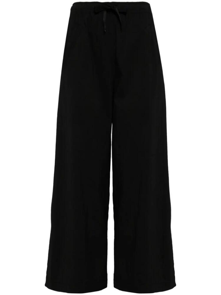 Transit drawstring cropped trousers - Black Cover