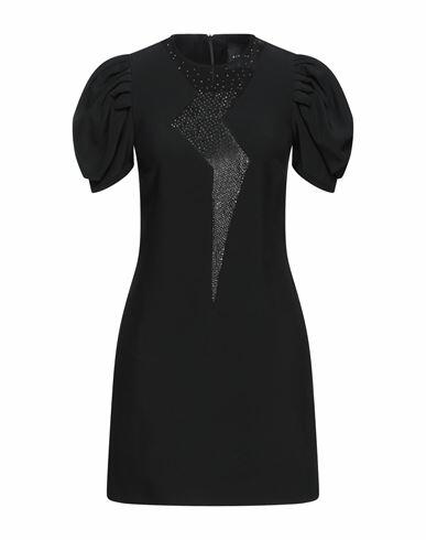 John Richmond Woman Mini dress Black Polyester Cover