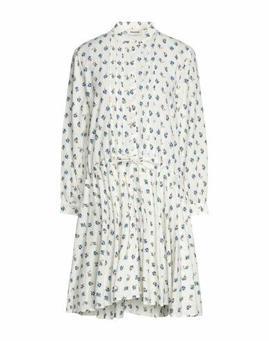 Zadig & voltaire Woman Mini dress White Cotton, Viscose Cover