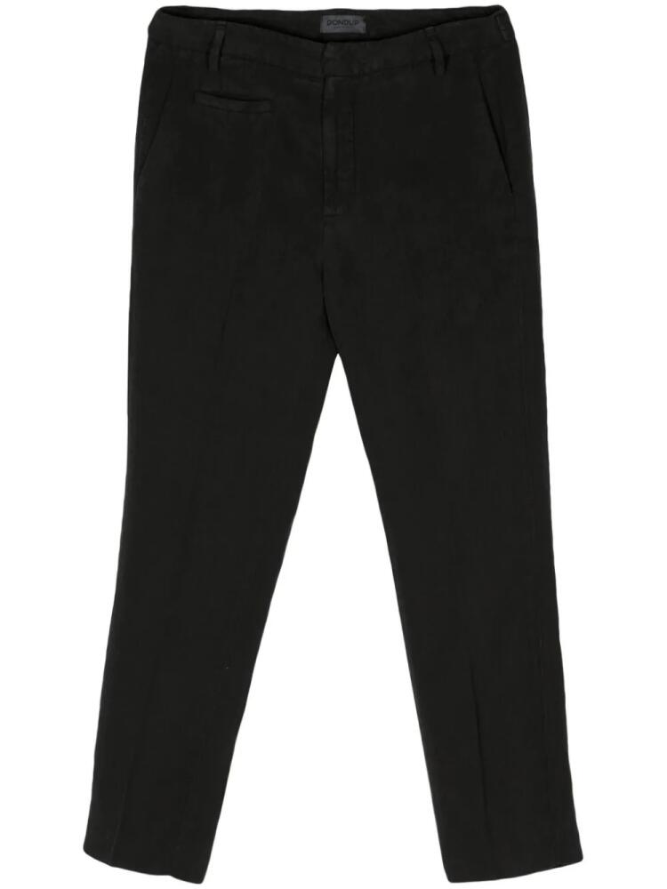 DONDUP Ariel cropped-leg trousers - Black Cover