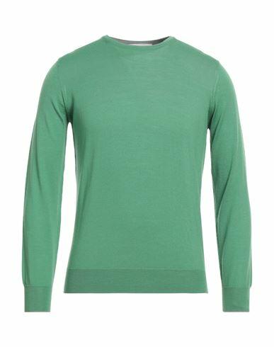 Della Ciana Man Sweater Green Merino Wool Cover