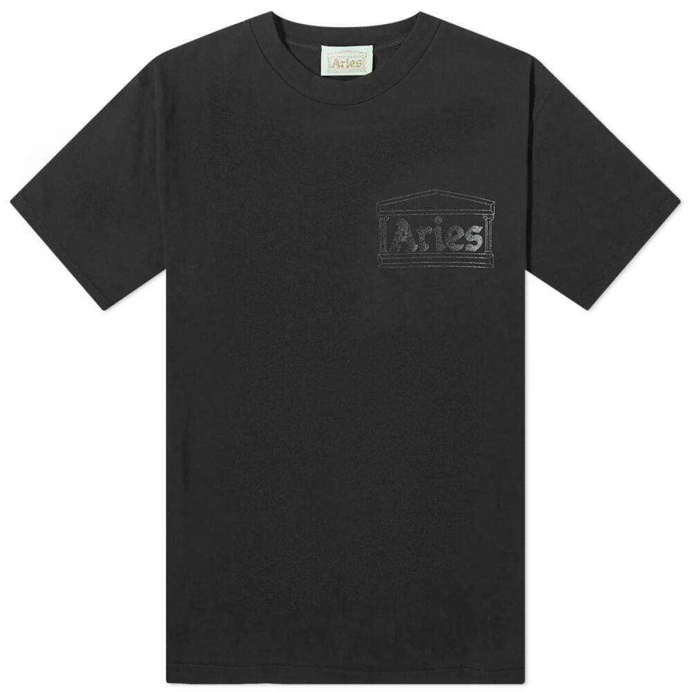 Aries Temple T-Shirt in Black Cover