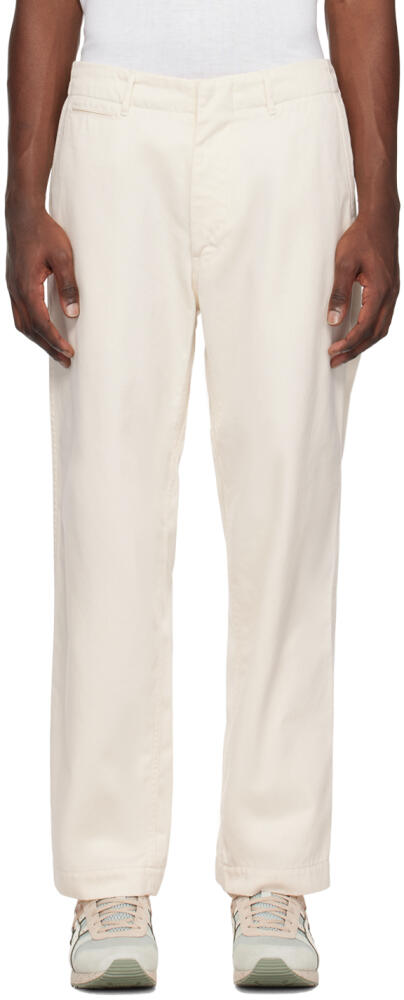 nanamica Off-White Wide Chino Trousers Cover