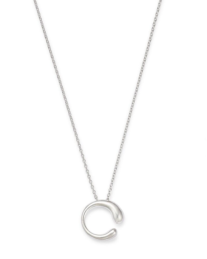 Georg Jensen Sterling Silver Mercy Small Pendant Necklace, 17.72 Cover