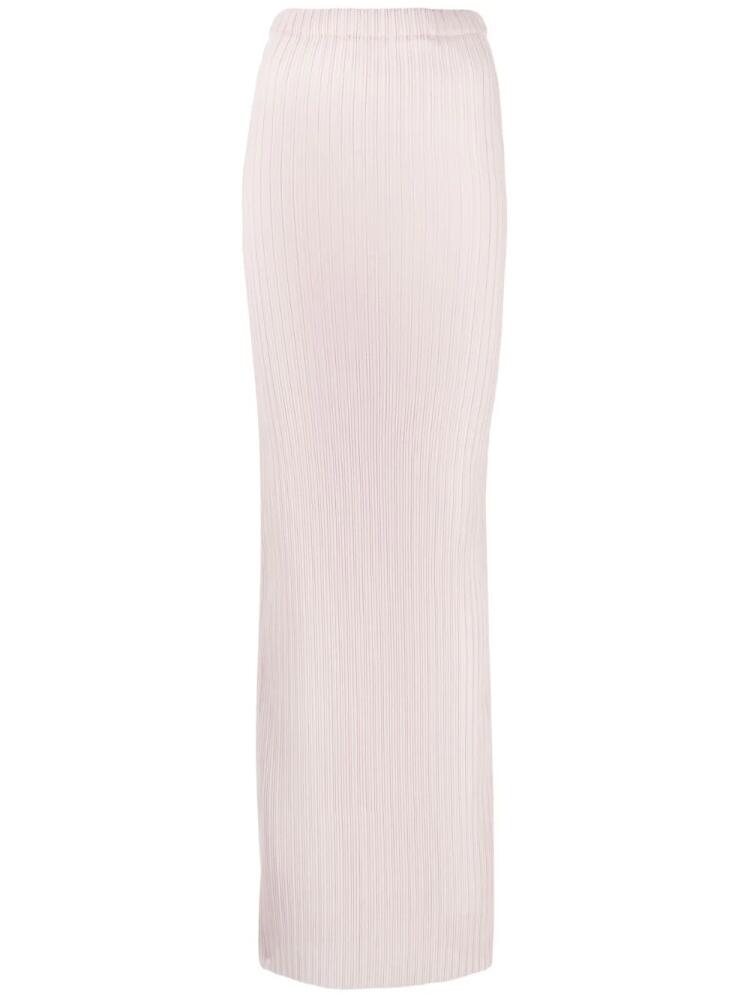 Ludovic de Saint Sernin high-waisted maxi skirt - Pink Cover