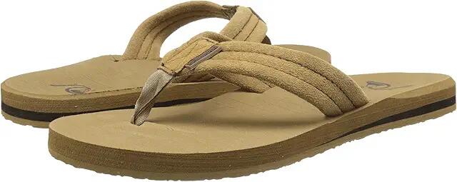 Quiksilver Carver Suede (Tan - Solid) Men's Sandals Cover