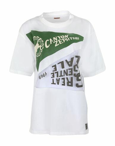 Kapital Man T-shirt White Cotton, Polyester Cover