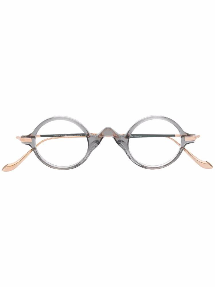 Matsuda round frame glasses - Grey Cover