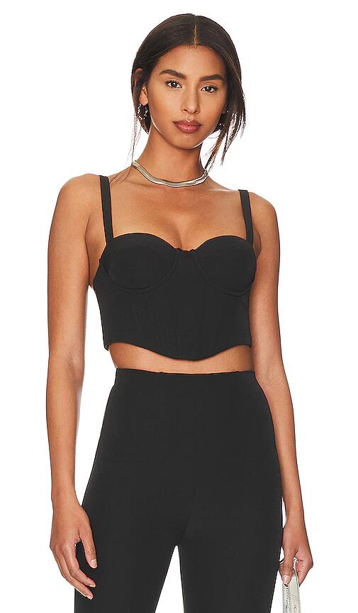 Lovers and Friends Tish Bustier Top in Black Cover