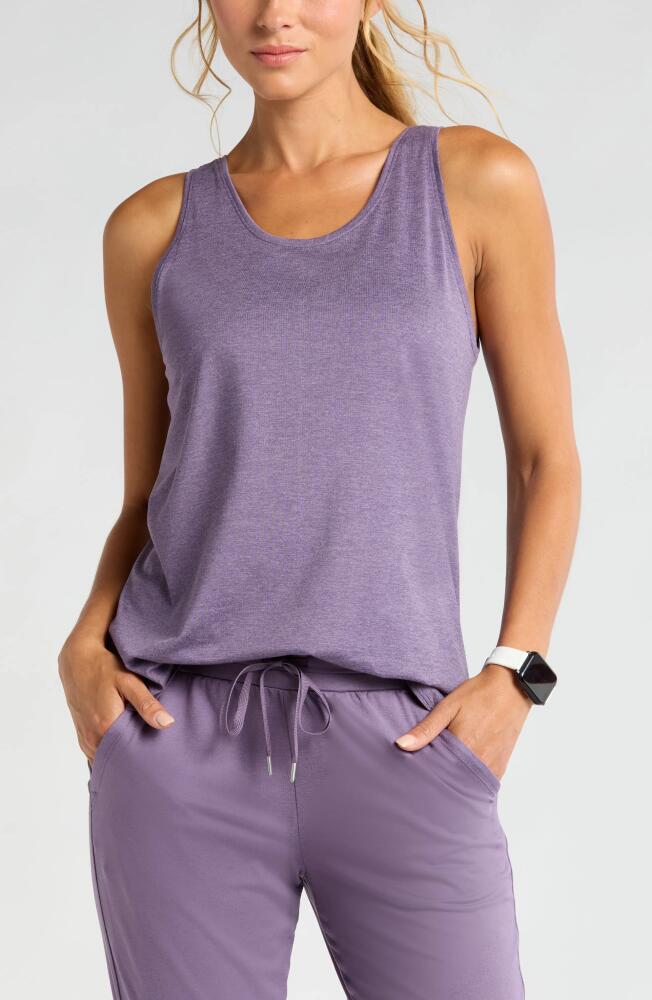 Zella Liana Restore Soft Lite Tank in Purple Montana Cover