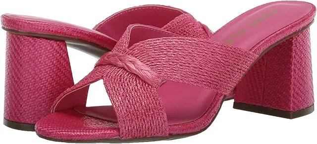 Anne Klein Aubrie (Pink Raffia) Women's Sandals Cover