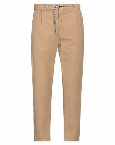 Squad² Man Pants Camel Cotton, Elastane Cover