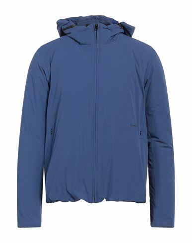 Esemplare Man Jacket Blue Nylon, Elastane Cover