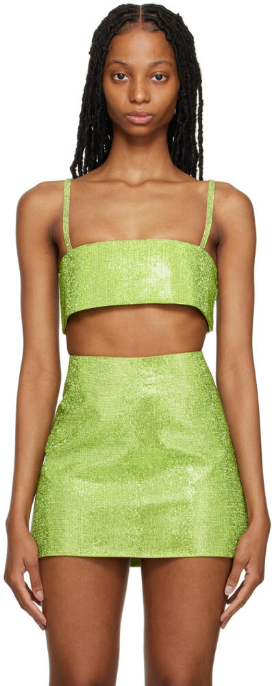 NUÉ Green Crystal Camisole Cover