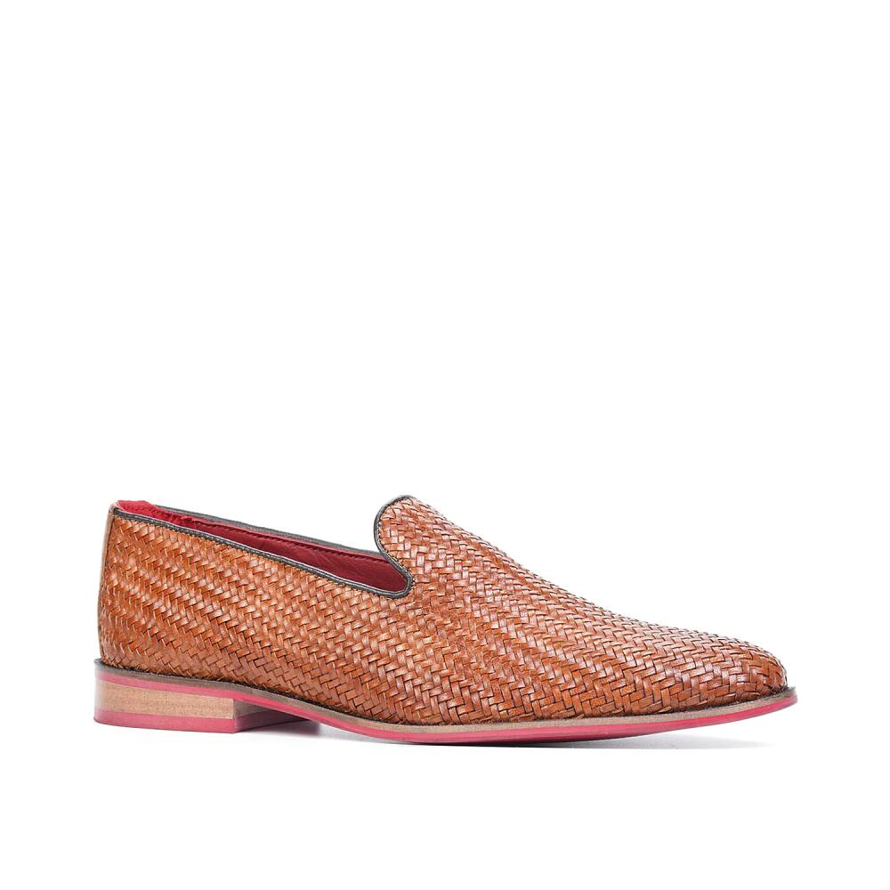 Carlos by Carlos Santana Gibson Weave Loafer | Men's | Tan Cover