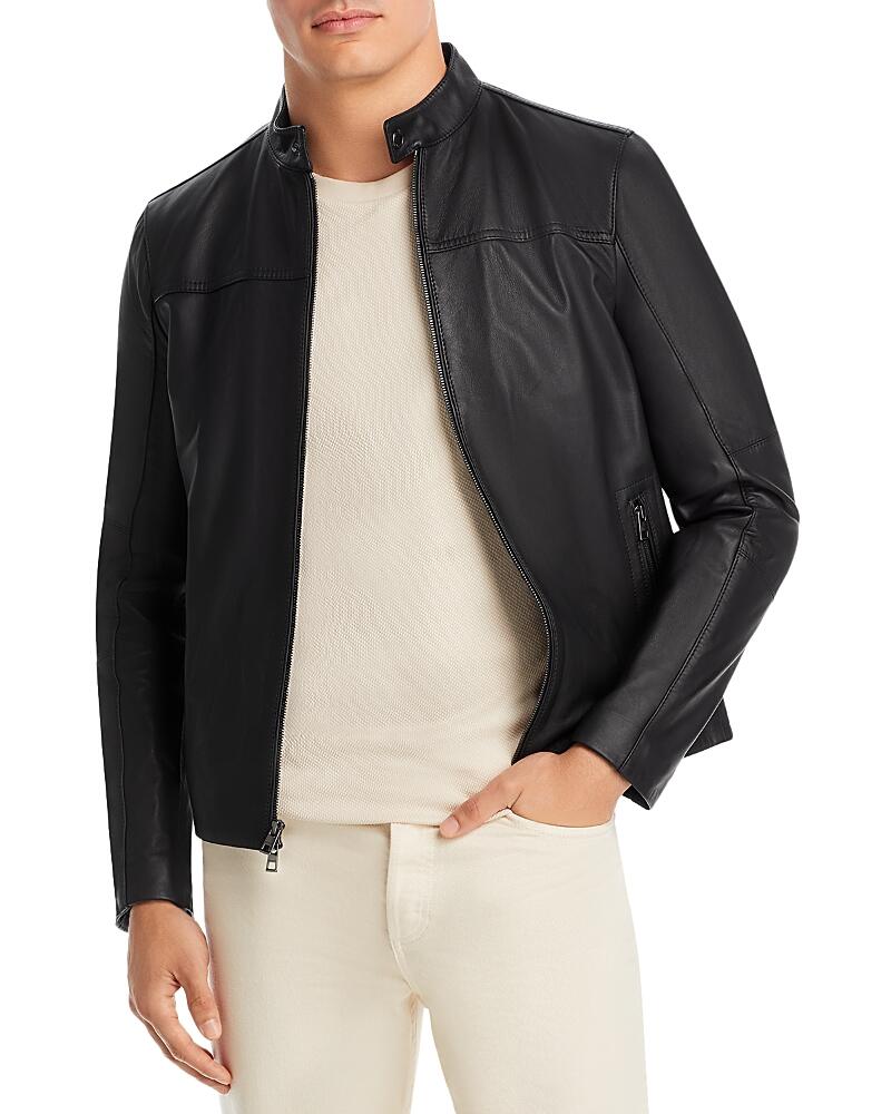 Michael Kors Leather Racer Jacket Cover