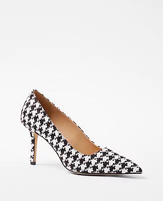 Ann Taylor Mae Houndstooth Pumps Cover