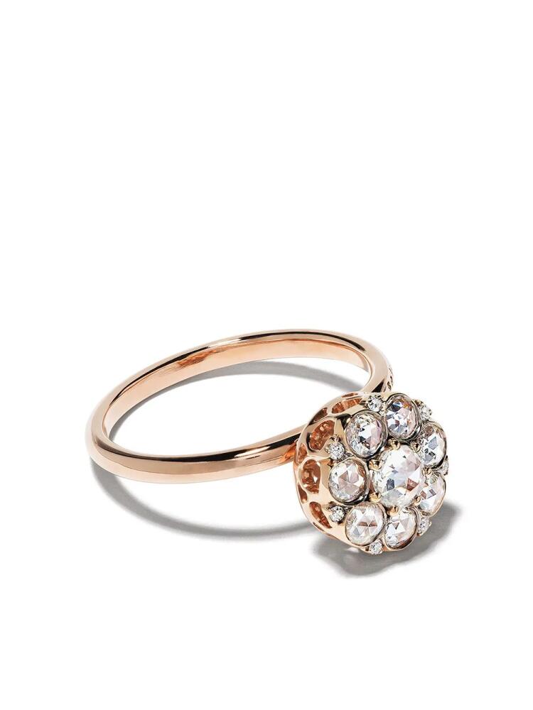 Selim Mouzannar 18kt rose gold diamond Beirut ring - Pink Cover