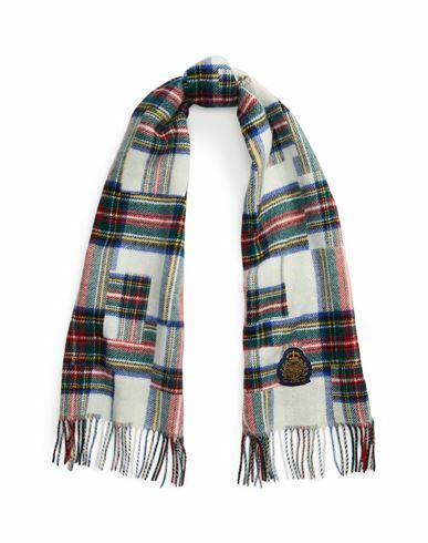 Lauren Ralph Lauren Woman Scarf Off white Recycled wool, Wool, Nylon Cover