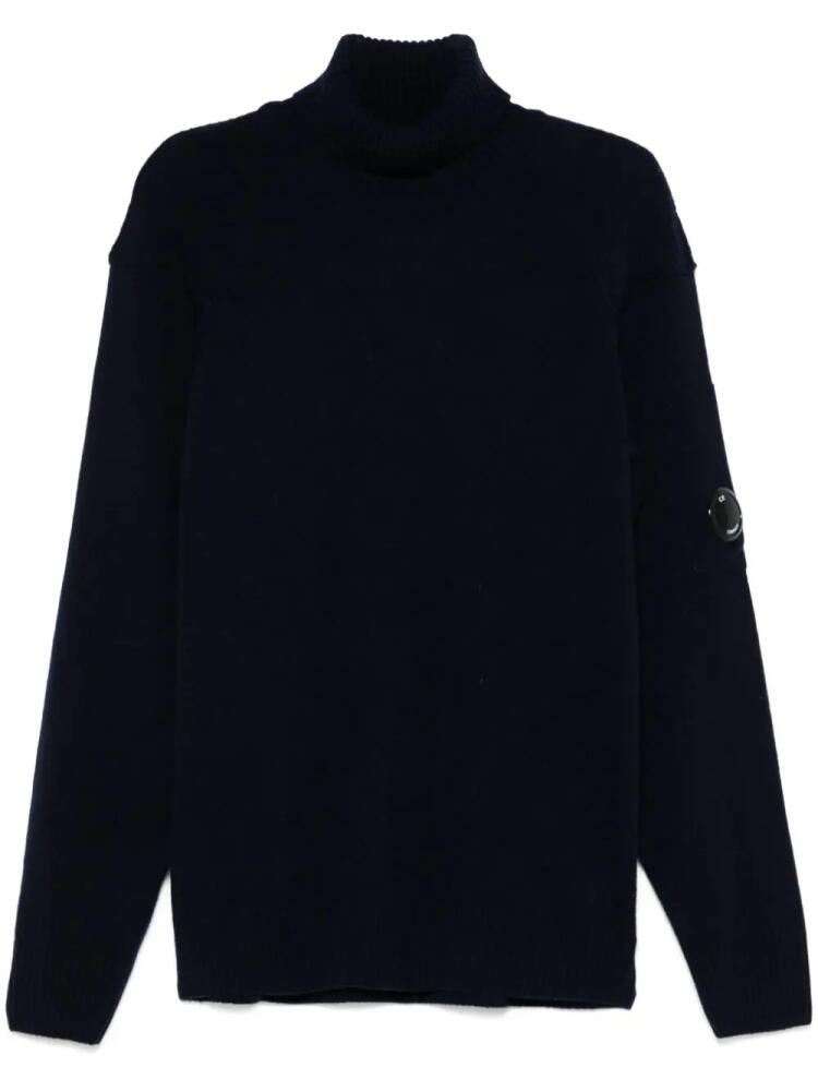 C.P. Company Lens-detail sweater - Blue Cover