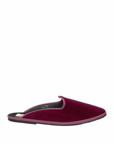 Mychalom Woman Mules & Clogs Mauve Textile fibers Cover