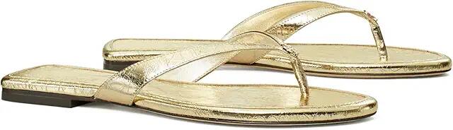 Tory Burch Classic Flip Flop (Spark Gold) Women's Sandals Cover