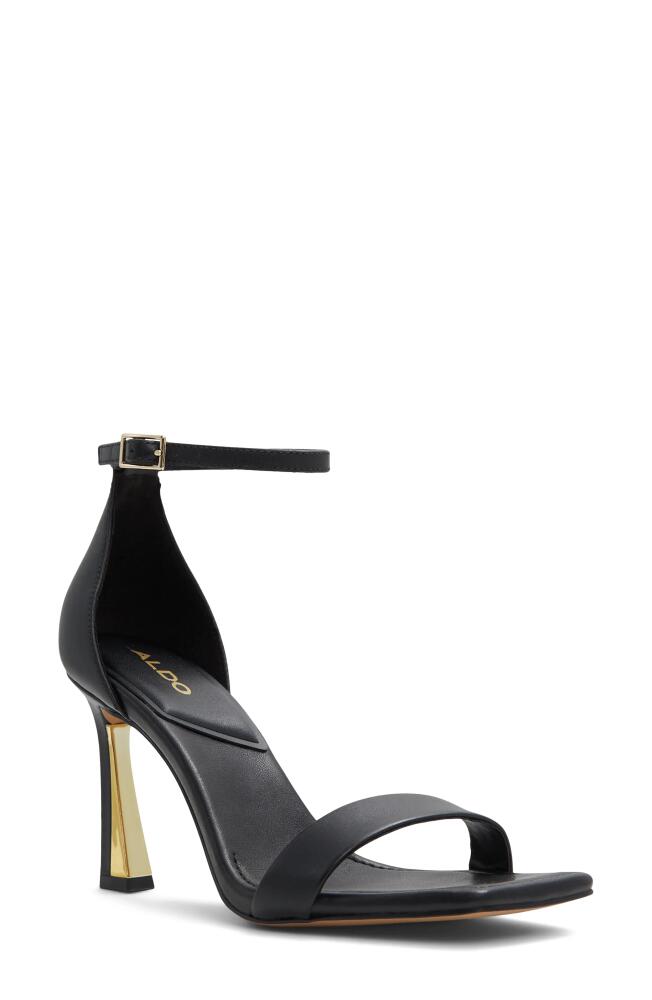 ALDO Rosali Square Toe Sandal in Black Cover